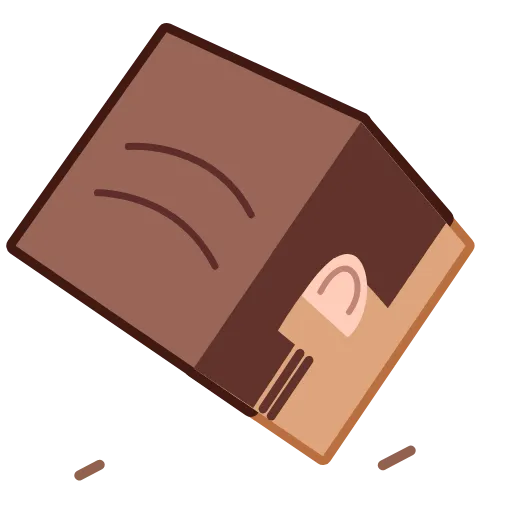 🙃 Стикер «Human Box» для Telegram