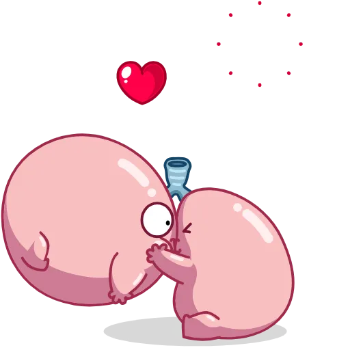 😘 Стикер «Human Organs» для Telegram