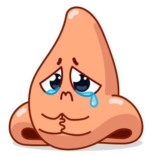 👃 Стикер «Human Organs» для Telegram