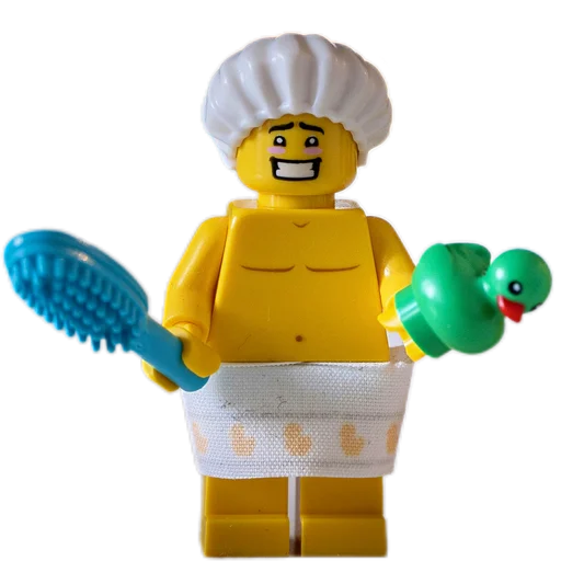 🛁 Стикер «LEGO люди» для Telegram