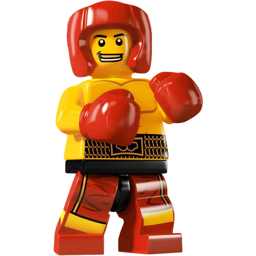 🥊 Стикер «LEGO люди» для Telegram
