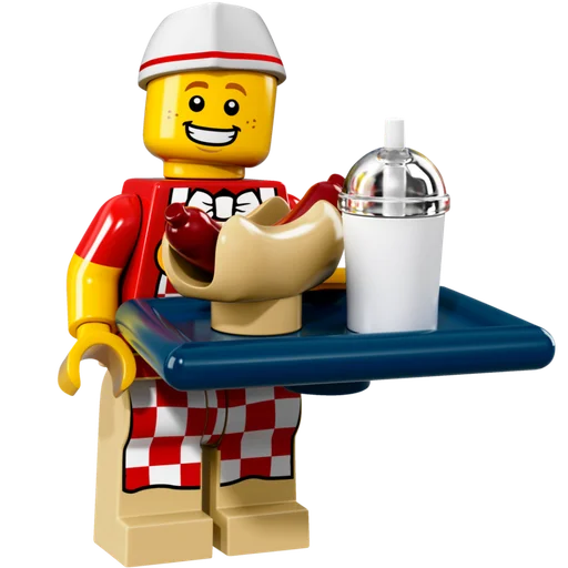 🍱 Стикер «LEGO люди» для Telegram