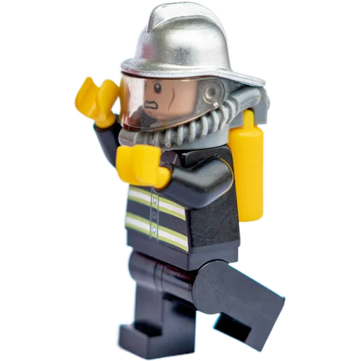 👨‍🚒 Стикер «LEGO люди» для Telegram
