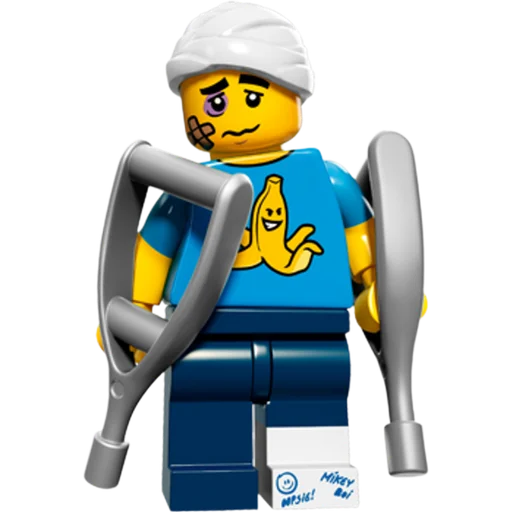 🩼 Стикер «LEGO люди» для Telegram