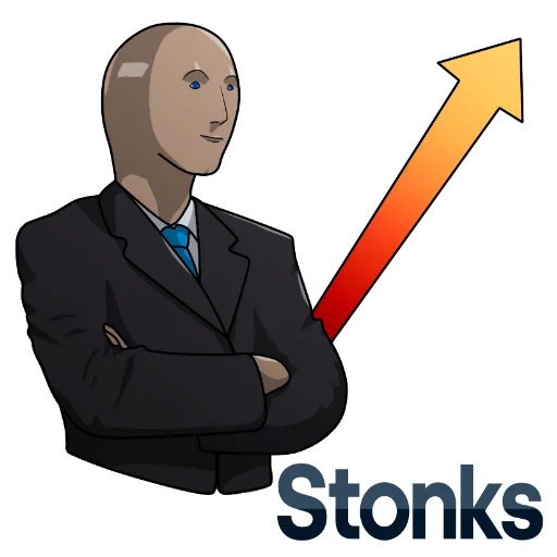 📈 Стикер «Humorwindow» для Telegram
