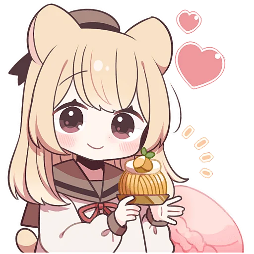 🧁 Стикер «Хомячка 2» для Telegram
