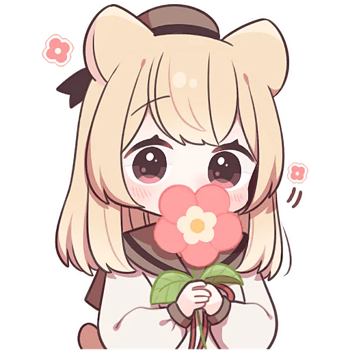 🌸 Стикер «Хомячка 2» для Telegram