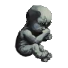 👼 Эмодзи «fear and hunger» для Telegram