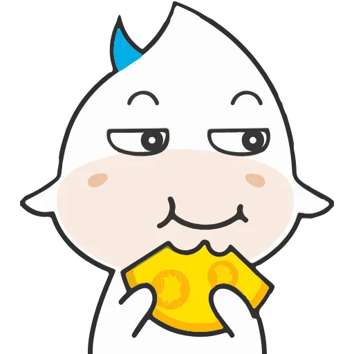 🤤 Стикер «huobi bull animated sticker» для Telegram