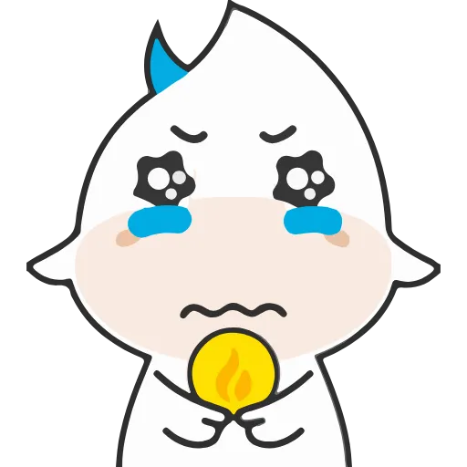 😥 Стикер «huobi bull animated sticker» для Telegram