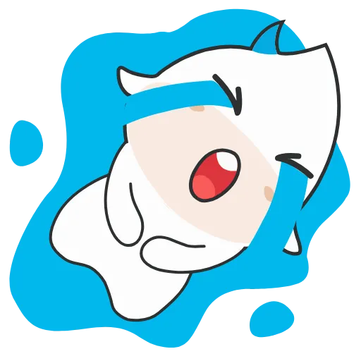 😭 Стикер «huobi bull animated sticker» для Telegram
