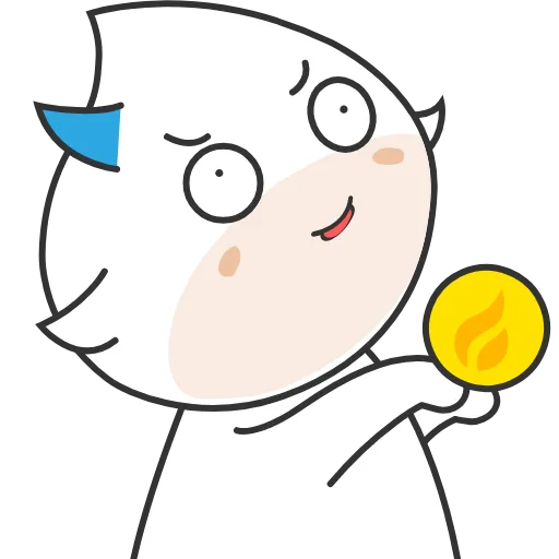 🤑 Стикер «huobi bull animated sticker» для Telegram