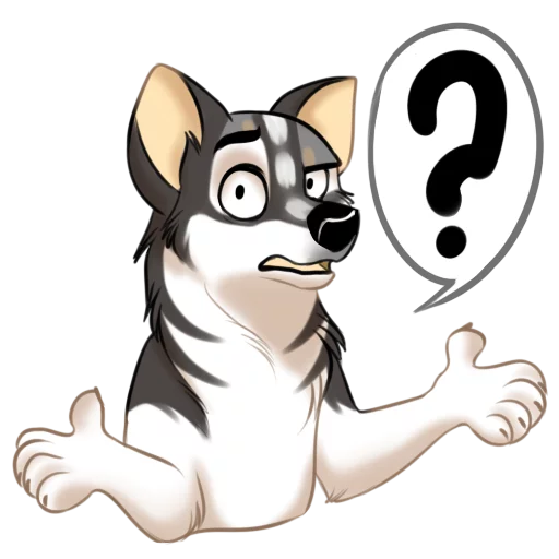 😏 Стикер «Huscai the Husky» для Telegram