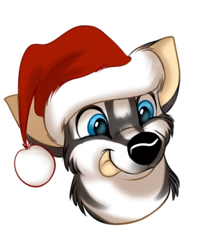 ⛄️ Стикер «Huscai the Husky» для Telegram