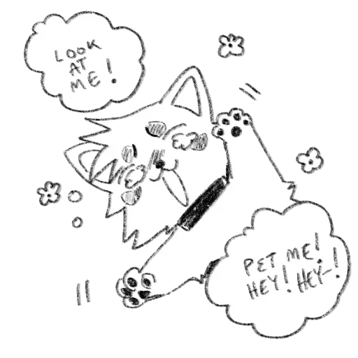 🤗 Стикер «Hush puppy’s pack» для Telegram