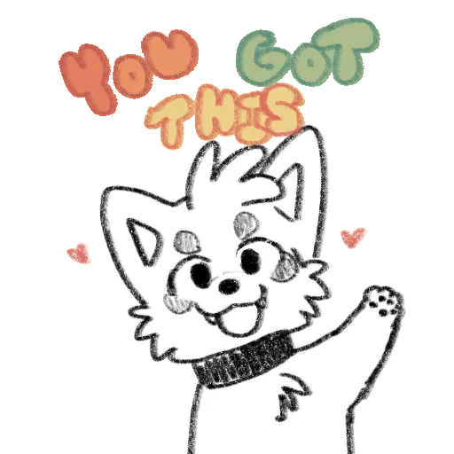 🥰 Стикер «Hush puppy’s pack» для Telegram