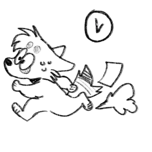 ⏱ Стикер «Hush puppy’s pack» для Telegram