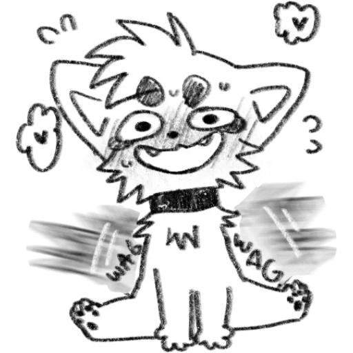 😍 Стикер «Hush puppy’s pack» для Telegram