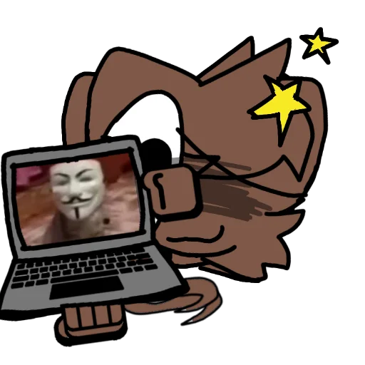 💻 Стикер «Husk» для Telegram