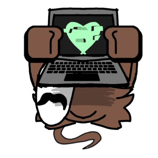 💻 Стикер «Husk» для Telegram
