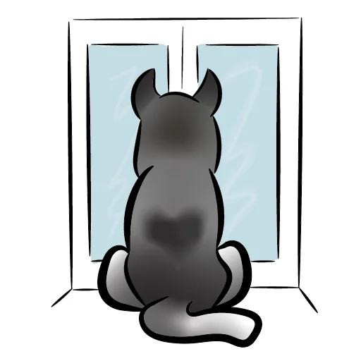 🏠 Стикер «Хаскеныш Сима» для Telegram