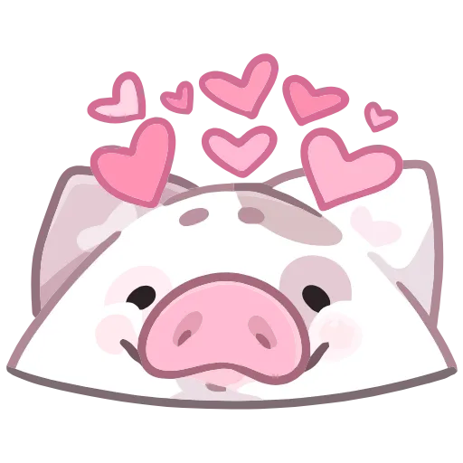 ❤ Эмодзи «Хуся» для Telegram