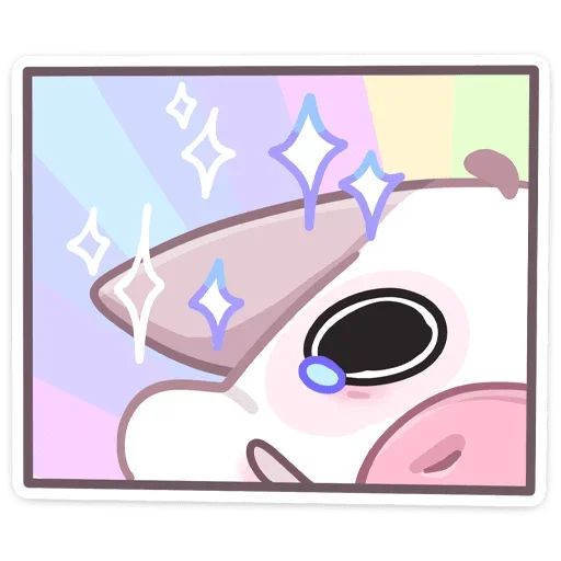 😢 Стикер «Свинка Хуся» для Telegram