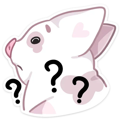 ❓ Стикер «Свинка Хуся» для Telegram