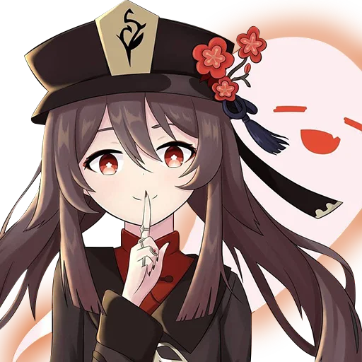 🤫 Стикер «hu tao waifu» для Telegram