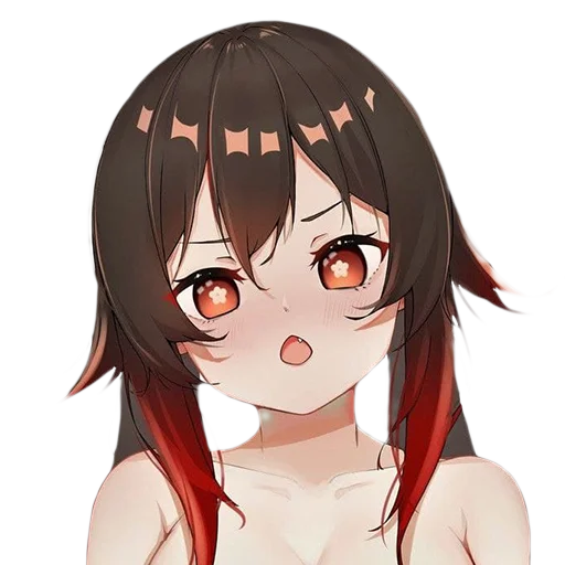 😚 Стикер «hu tao waifu» для Telegram