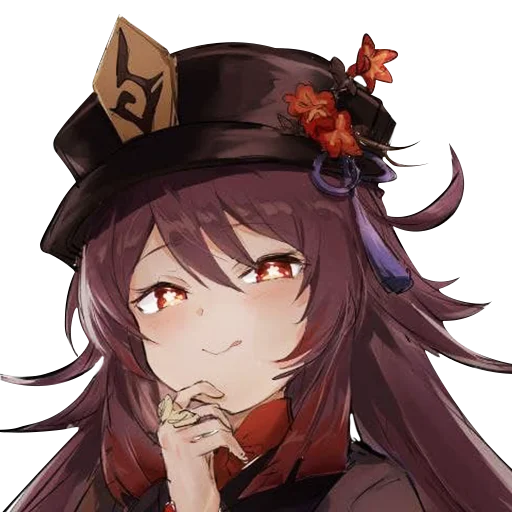 😏 Стикер «hu tao waifu» для Telegram