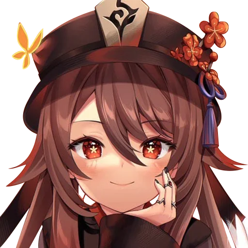 ☺️ Стикер «hu tao waifu» для Telegram