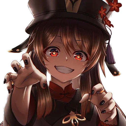 😠 Стикер «hu tao waifu» для Telegram