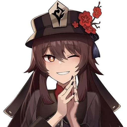 😉 Стикер «hu tao waifu» для Telegram