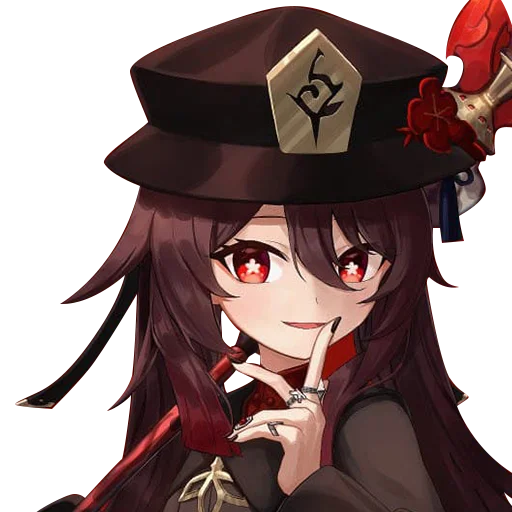 😏 Стикер «hu tao waifu» для Telegram