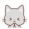 Стикер 6 Huwa Cat ੭ 