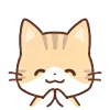 Стикер 4 Huwa Cat ੭ 