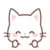 Стикер 2 Huwa Cat ੭ 