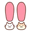 Стикер 36 Huwa Cat ੭ 