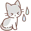Стикер 22 Huwa Cat ੭ 