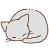 Стикер 14 Huwa Cat ੭ 