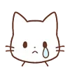 Стикер 7 Huwa Cat ੭ 