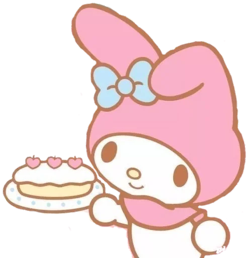 🎂 Стикер «pink» для Telegram