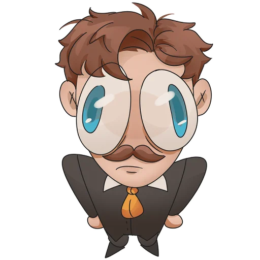 😧 Стикер «Майншилд (коллаб художников)» для Telegram