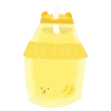 Стикер 44 Yellow #color #yellow #cute