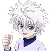 👍 Эмодзи «Hunter X Hunter» для Telegram