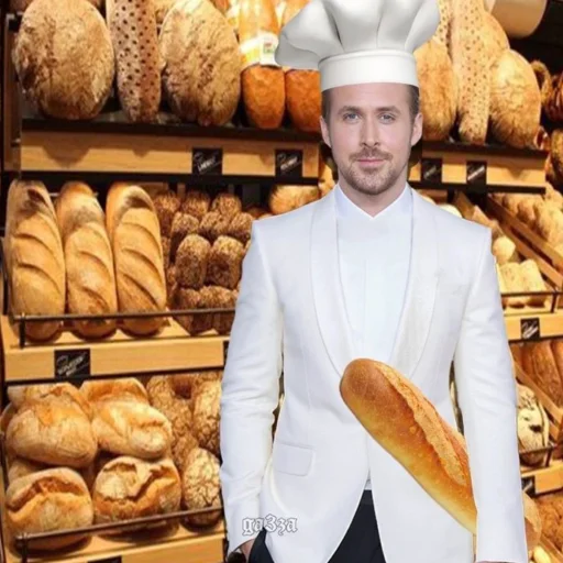 🥖 Стикер «Раян Гослинг Ryan Gosling» для Telegram