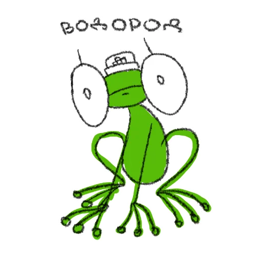 Стикерпак Hydrogen Frog -> для Telegram