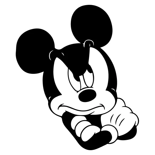 Стикерпак Mickey Mouse для Telegram — скачать