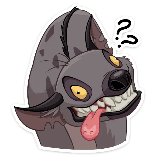 ❓ Стикер «Гиены» для Telegram